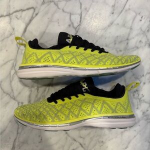 APL Women’s Techloom Phantom Neon Yellow and Black Running Shoes